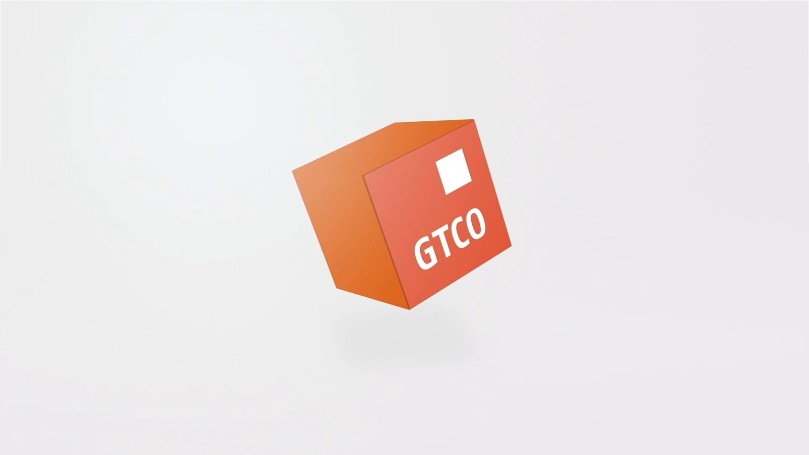3D GTCO brand cube
