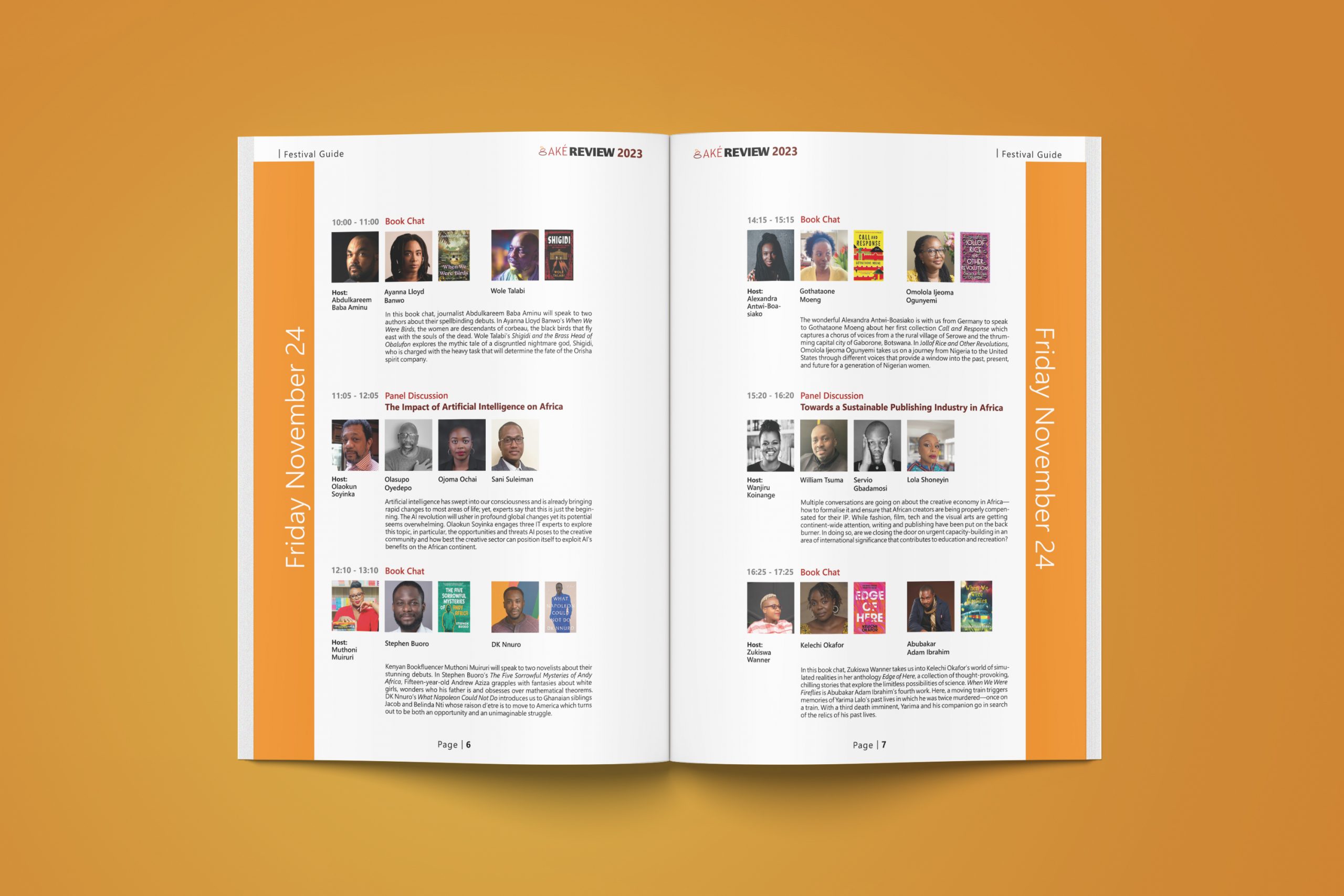 Ake review 2023 Editorial Layout Design