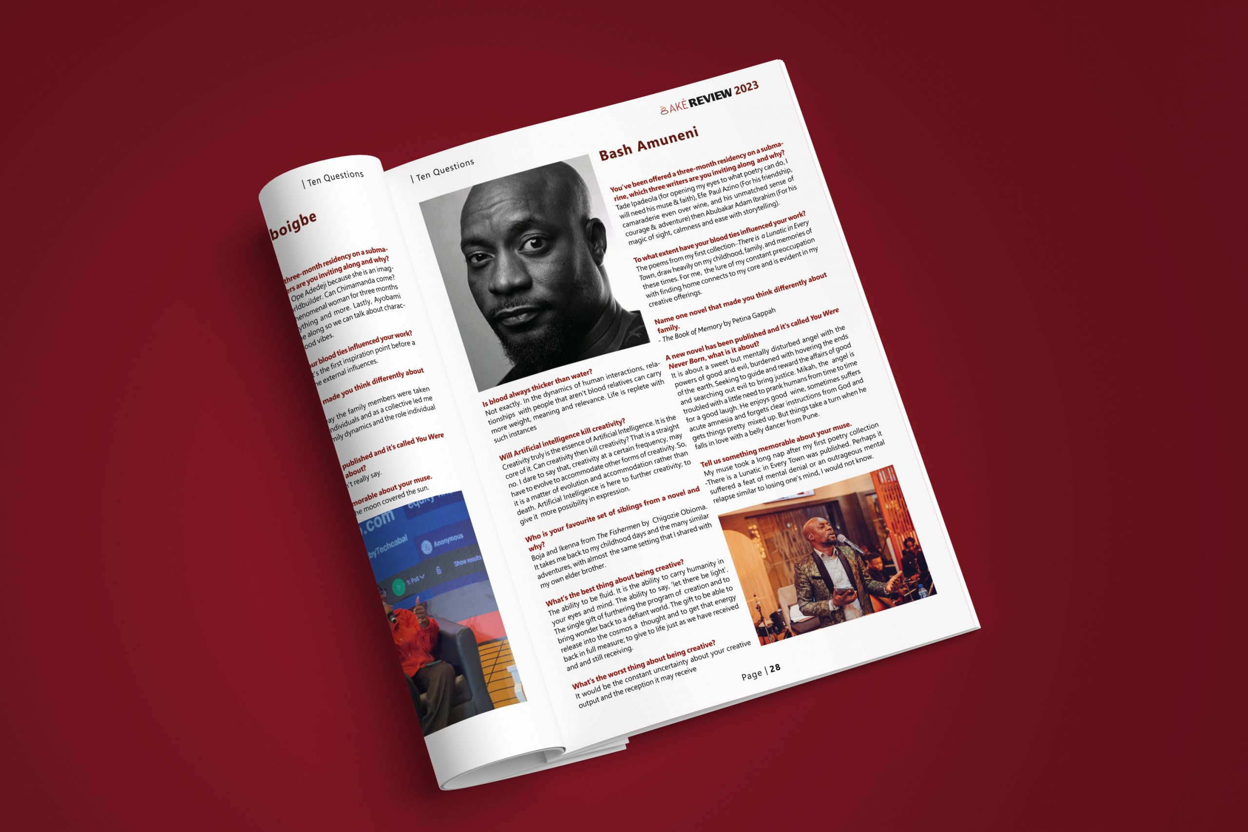 Ake review 2023 Editorial Layout Design