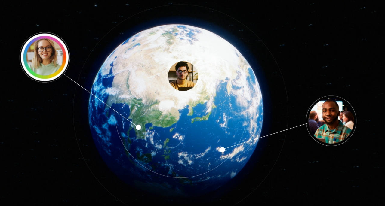 Payoneer marketing video frame